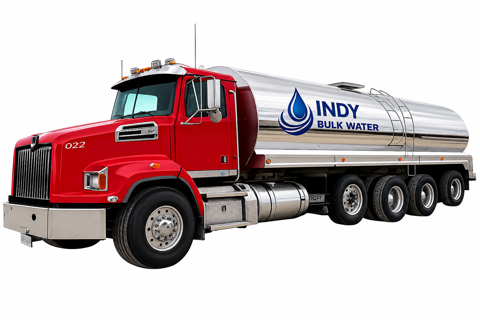 Indy Bulk Water delivery truck